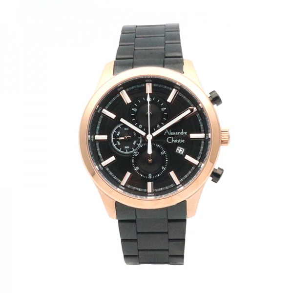 Alexandre Christie AC 6516 Rosegold Black MCBBRBA